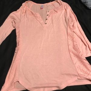Long sleeve Lacey top